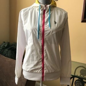 U. S. Polo Assn. Rain Jacket Windbreaker